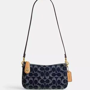 COACH Penn Shoulder Bag In Signature Denim